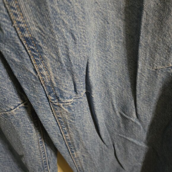 Free People We The Free Crossroads Mid Rise Slim Straight Barrel Jeans Size 30 - Picture 14 of 16